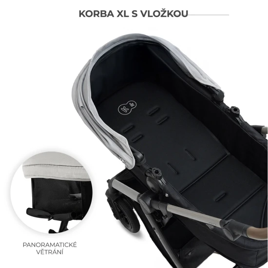 Kombi-Kinderwagen 3in1 Moov 2 XL Air Grey Kombi-Kinderwagen 3in1 Moov 2 XL Air Grey Kinderkraft KSMOOVXLGRY0000