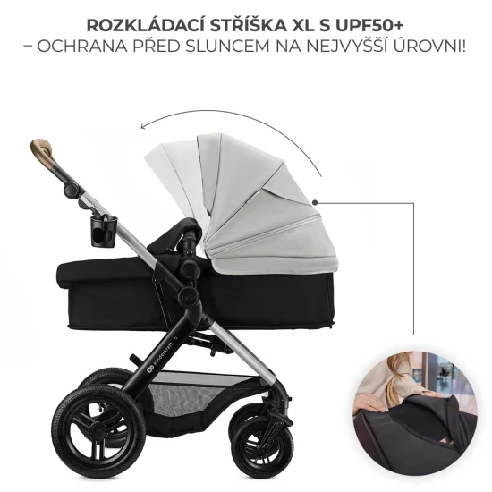 Kombi-Kinderwagen 3in1 Moov 2 XL Air Grey Kombi-Kinderwagen 3in1 Moov 2 XL Air Grey Kinderkraft KSMOOVXLGRY0000