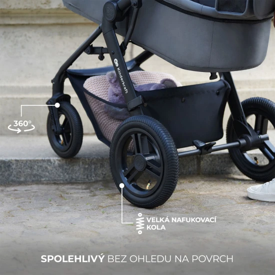 Kombi-Kinderwagen 3in1 Moov 2 XL Air Grey Kombi-Kinderwagen 3in1 Moov 2 XL Air Grey Kinderkraft KSMOOVXLGRY0000