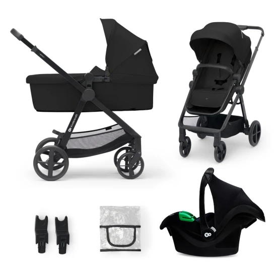 Kombi-Kinderwagen 3in1 Newly Classic black + Mink PRO Kombi-Kinderwagen 3in1 Newly Classic black + Mink PRO Kinderkraft KSNEWL00BLK300I