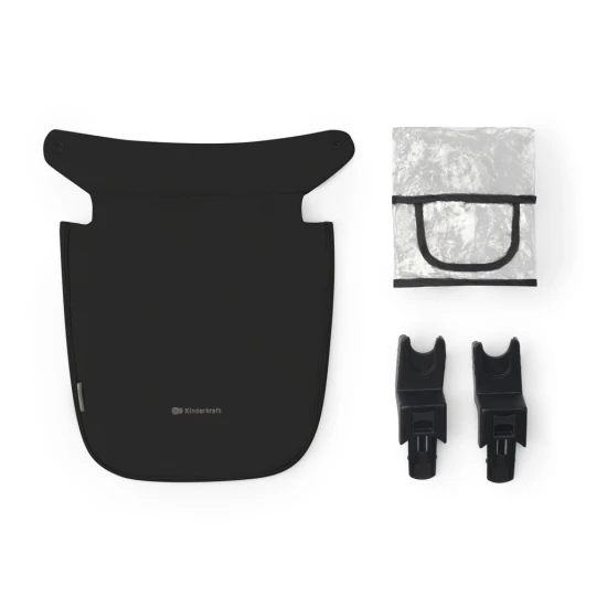 Kombi-Kinderwagen 3in1 Newly Classic black + Mink PRO Kombi-Kinderwagen 3in1 Newly Classic black + Mink PRO Kinderkraft KSNEWL00BLK300I