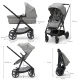 Kombi-Kinderwagen 3in1 Newly Moonlight grey + Mink PRO Kombi-Kinderwagen 3in1 Newly Moonlight grey + Mink PRO Kinderkraft KSNEWL00GRY300I