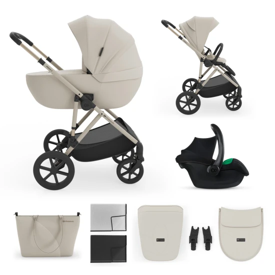 Kombi-Kinderwagen 3in1 Prime 3 Sand Dune Kombi-Kinderwagen 3in1 Prime 3 Sand Dune Kinderkraft KSPRIM03BEG3000