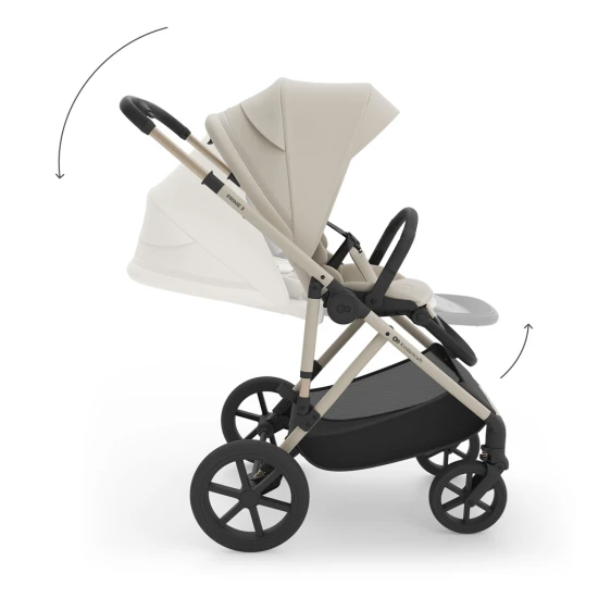 Kombi-Kinderwagen 3in1 Prime 3 Sand Dune Kombi-Kinderwagen 3in1 Prime 3 Sand Dune Kinderkraft KSPRIM03BEG3000