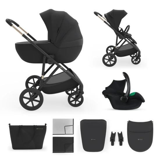 Kombi-Kinderwagen 3in1 Prime 3 Venezian Black Kombi-Kinderwagen 3in1 Prime 3 Venezian Black Kinderkraft KSPRIM03BLK3000