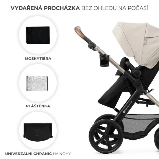 Kombi-Kinderwagen Moov 2 3in1 Moonlight Grey penové kolesá Kombi-Kinderwagen Moov 2 3in1 Moonlight Grey penové kolesá Kinderkraft KSMOOV02GRYEV00
