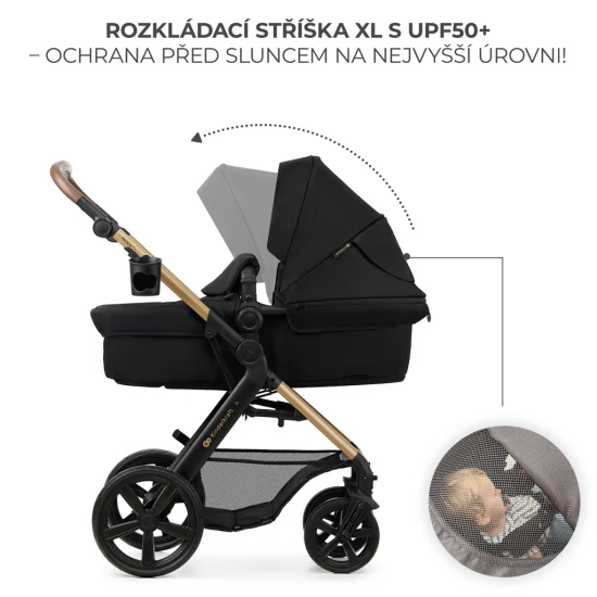 Kombi-Kinderwagen Moov 2 3in1 Pure Black penové kolesá Kombi-Kinderwagen Moov 2 3in1 Pure Black penové kolesá Kinderkraft KSMOOV02BLKEV00