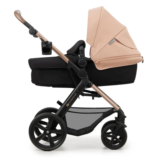 Kombi-Kinderwagen Moov 2 3in1 Sand Beige penové kolesá Kinderkraft KSMOOV02BEGEV00