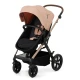 Kombi-Kinderwagen Moov 2 3in1 Sand Beige penové kolesá Kinderkraft KSMOOV02BEGEV00
