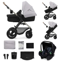 Kombi-Kinderwagen Moov 2 Air 3in1 Moonlight Grey