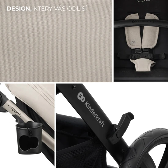 Kombi-Kinderwagen Moov 2 Air 3in1 Moonlight Grey Kombi-Kinderwagen Moov 2 Air 3in1 Moonlight Grey Kinderkraft KSMOOV02GRY0000