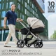 Kombi-Kinderwagen Moov 2 Air 3in1 Moonlight Grey Kombi-Kinderwagen Moov 2 Air 3in1 Moonlight Grey Kinderkraft KSMOOV02GRY0000