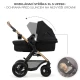 Kombi-Kinderwagen Moov 2 Air 3in1 Pure Black Kinderkraft KSMOOV02BLK0000