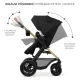 Kombi-Kinderwagen Moov 2 Air 3in1 Pure Black Kinderkraft KSMOOV02BLK0000