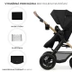 Kombi-Kinderwagen Moov 2 Air 3in1 Pure Black Kinderkraft KSMOOV02BLK0000