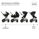 Kombi-Kinderwagen Moov 2 Air 3in1 Pure Black Kinderkraft KSMOOV02BLK0000