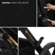 Kombi-Kinderwagen Moov 2 Air 3in1 Pure Black Kinderkraft KSMOOV02BLK0000