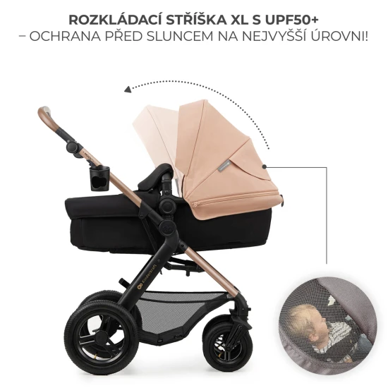 Kombi-Kinderwagen Moov 2 Air 3in1 Sand Beige Kombi-Kinderwagen Moov 2 Air 3in1 Sand Beige Kinderkraft KSMOOV02BEG0000