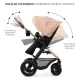 Kombi-Kinderwagen Moov 2 Air 3in1 Sand Beige Kombi-Kinderwagen Moov 2 Air 3in1 Sand Beige Kinderkraft KSMOOV02BEG0000