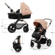 Kombi-Kinderwagen Moov 2 Air 3in1 Sand Beige Kombi-Kinderwagen Moov 2 Air 3in1 Sand Beige Kinderkraft KSMOOV02BEG0000