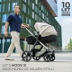 Kombi-Kinderwagen Moov 2 Air 3in1 Sand Beige Kombi-Kinderwagen Moov 2 Air 3in1 Sand Beige Kinderkraft KSMOOV02BEG0000