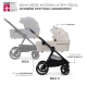 Kombi-Kinderwagen Nea 2 2in1 Beige Kombi-Kinderwagen Nea 2 2in1 Beige Kinderkraft KSNEA002BEG2000