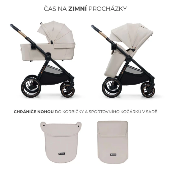 Kombi-Kinderwagen Nea 2 2in1 Beige Kombi-Kinderwagen Nea 2 2in1 Beige Kinderkraft KSNEA002BEG2000