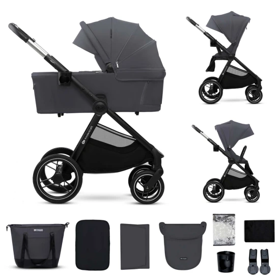 Kombi-Kinderwagen Nea 2 2in1 Dark Grey Kombi-Kinderwagen Nea 2 2in1 Dark Grey Kinderkraft KSNEA002DGR2000