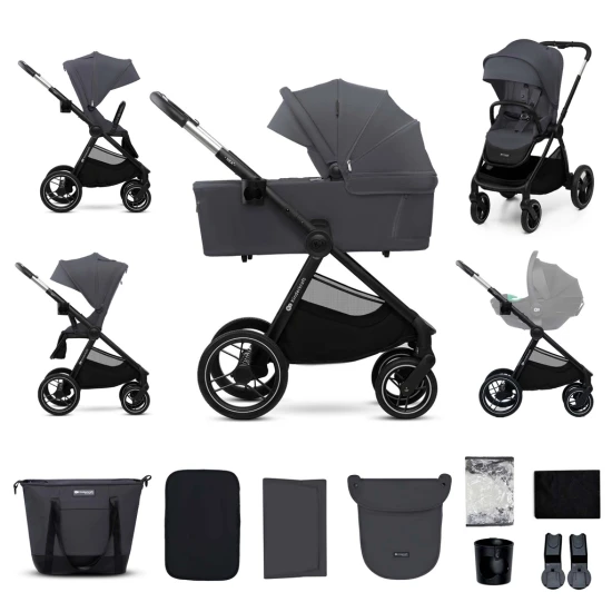 Kombi-Kinderwagen Nea 2 2in1 Dark Grey Kombi-Kinderwagen Nea 2 2in1 Dark Grey Kinderkraft KSNEA002DGR2000