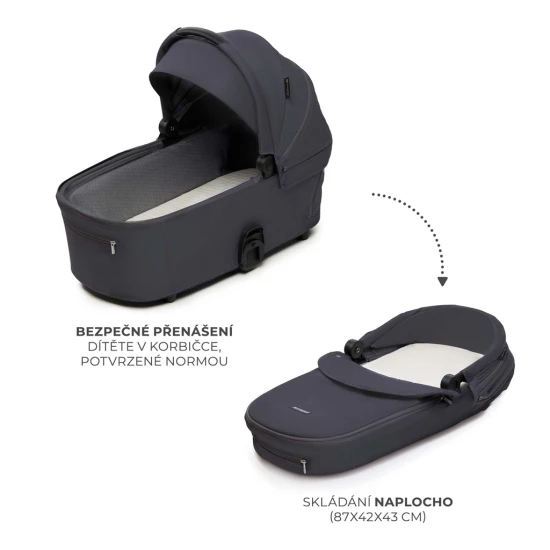 Kombi-Kinderwagen Nea 2 2in1 Dark Grey Kombi-Kinderwagen Nea 2 2in1 Dark Grey Kinderkraft KSNEA002DGR2000