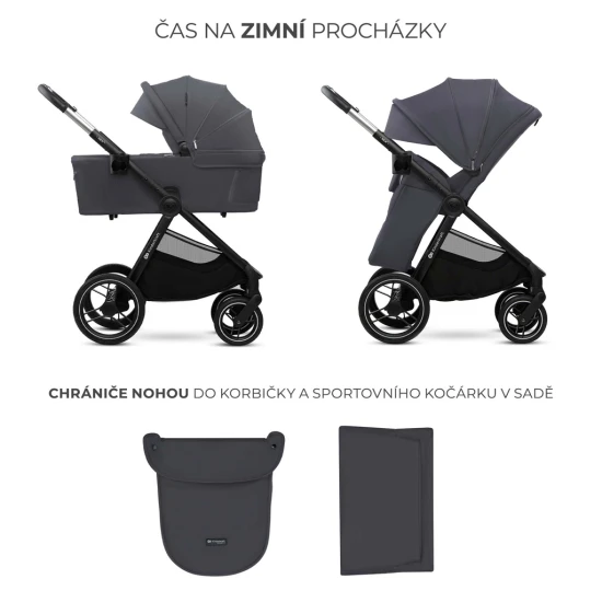 Kombi-Kinderwagen Nea 2 2in1 Dark Grey Kombi-Kinderwagen Nea 2 2in1 Dark Grey Kinderkraft KSNEA002DGR2000