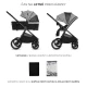 Kombi-Kinderwagen Nea 2 2in1 Lunar Black Bizuu Kinderkraft KSNEA002BLKBI00