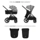 Kombi-Kinderwagen Nea 2 2in1 Lunar Black Bizuu Kinderkraft KSNEA002BLKBI00