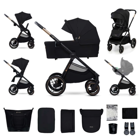 Kombi-Kinderwagen Nea 2 2in1 Midnigth Black Kinderkraft KSNEA002BLK2000