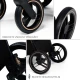 Kombi-Kinderwagen Nea 2 2in1 Midnigth Black Kinderkraft KSNEA002BLK2000