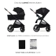 Kombi-Kinderwagen Nea 2 2in1 Midnigth Black Kinderkraft KSNEA002BLK2000