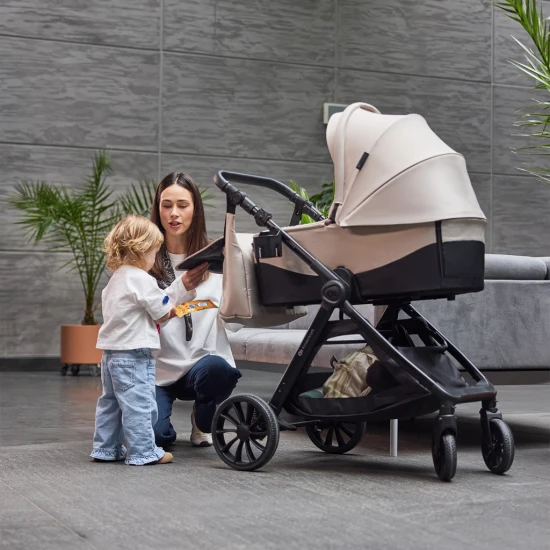 Kombi-Kinderwagen Vesto 2 3in1 Beige Kinderkraft KSVEST02BEG3000
