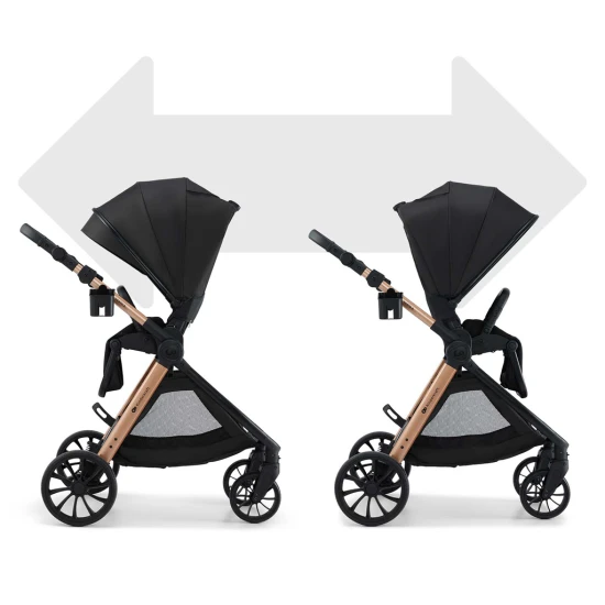 Kombi-Kinderwagen Vesto 2 3in1 Black Kombi-Kinderwagen Vesto 2 3in1 Black Kinderkraft KSVEST02BLK3000
