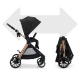 Kombi-Kinderwagen Vesto 2 3in1 Black Kombi-Kinderwagen Vesto 2 3in1 Black Kinderkraft KSVEST02BLK3000
