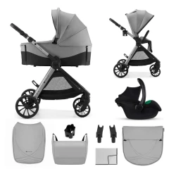 Kombi-Kinderwagen Vesto 2 3in1 Grey