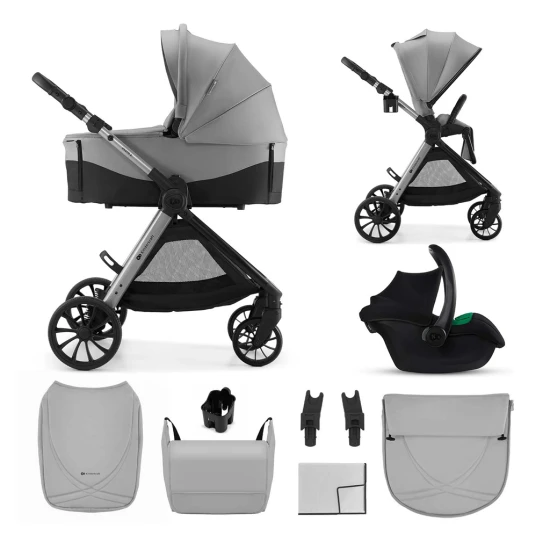 Kombi-Kinderwagen Vesto 2 3in1 Grey Kinderkraft KSVEST02GRY3000