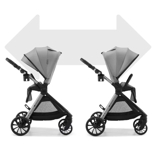 Kombi-Kinderwagen Vesto 2 3in1 Grey Kinderkraft KSVEST02GRY3000
