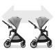 Kombi-Kinderwagen Vesto 2 3in1 Grey Kinderkraft KSVEST02GRY3000
