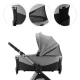 Kombi-Kinderwagen Vesto 2 3in1 Grey Kinderkraft KSVEST02GRY3000