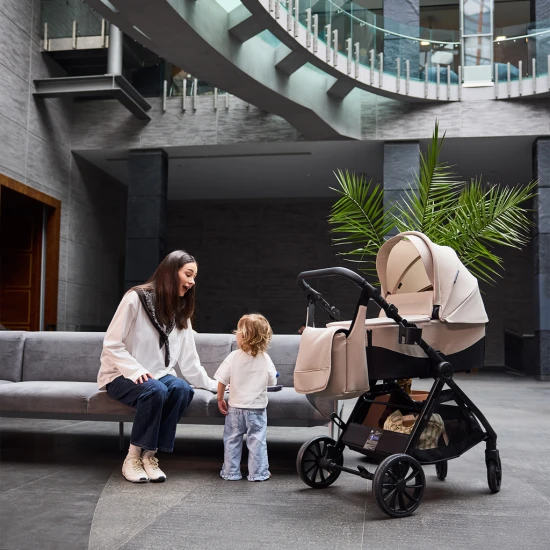 Kombi-Kinderwagen Vesto 2 3in1 Grey Kinderkraft KSVEST02GRY3000