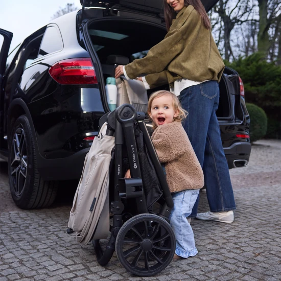 Kombi-Kinderwagen Vesto 2 3in1 Grey Kinderkraft KSVEST02GRY3000