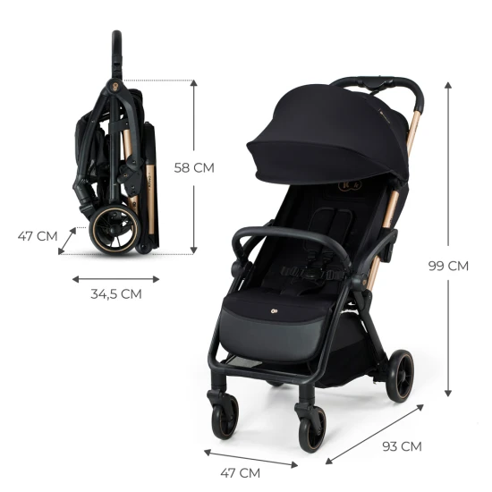 Sport-Kinderwagen Apino Raven black Sport-Kinderwagen Apino Raven black Kinderkraft KSAPIN00BLK0000