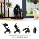 Sport-Kinderwagen Apino Raven black Sport-Kinderwagen Apino Raven black Kinderkraft KSAPIN00BLK0000