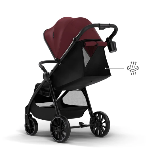 Sport-Kinderwagen Grande 2 Dark Ruby Kinderkraft KSGRAN02BRG0000