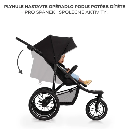 Sport-Kinderwagen Helsi 2 Black Sport-Kinderwagen Helsi 2 Black Kinderkraft KSHELS02BLK0000